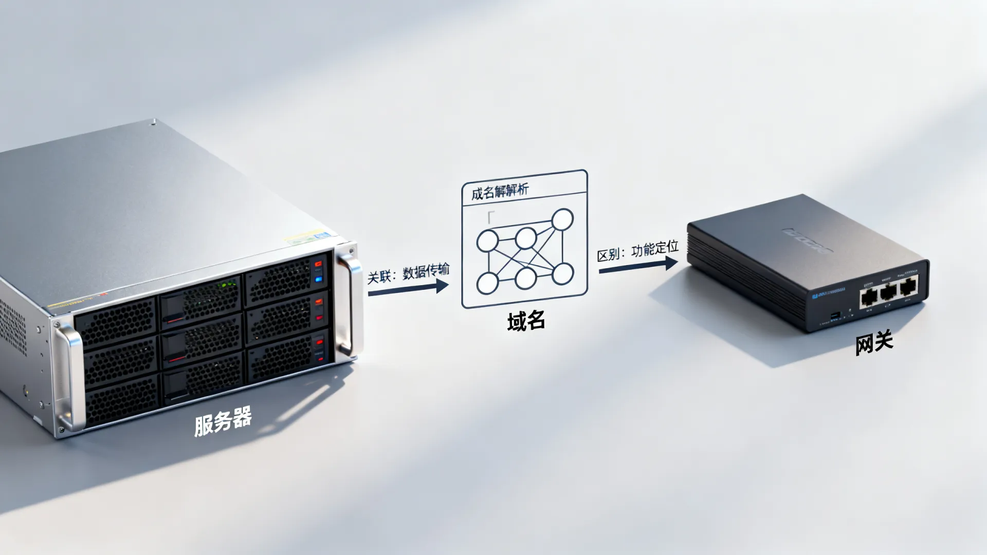 服务器域名与网关 服务器域名与网关