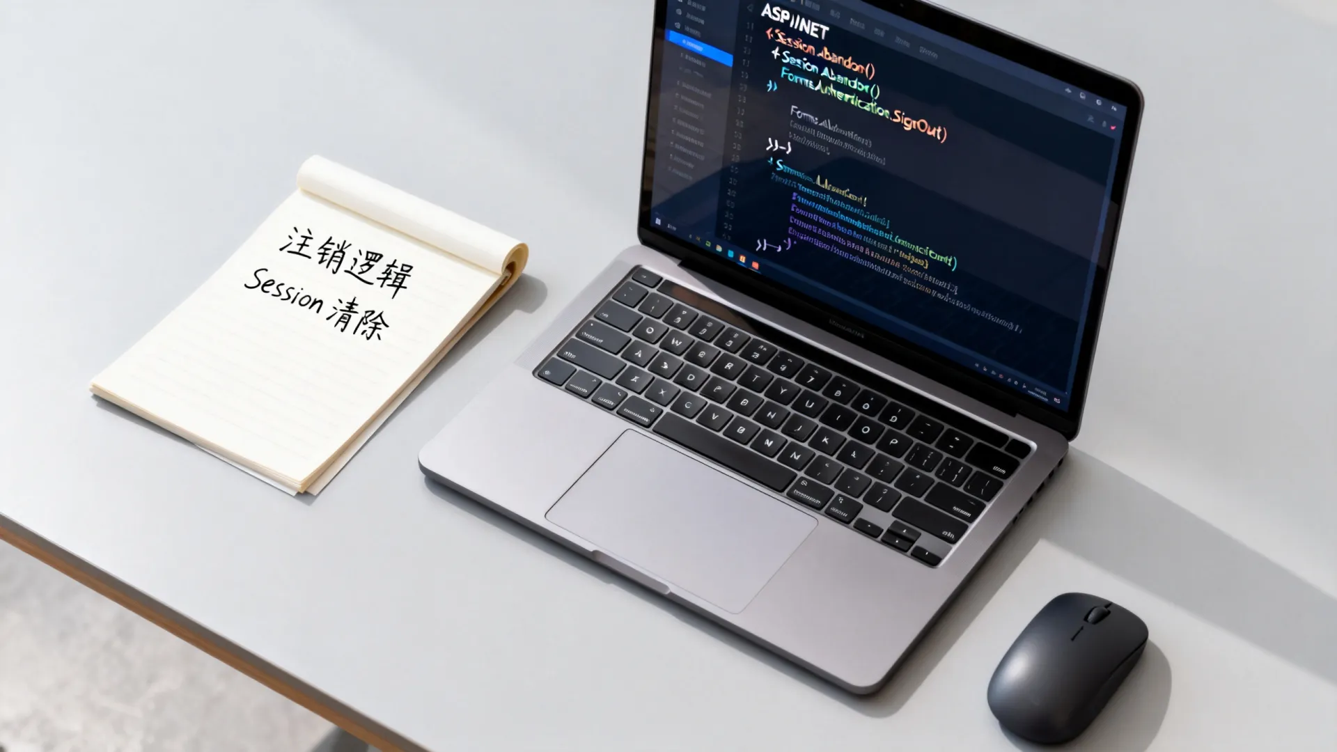 ASPNET简单实现注销功能