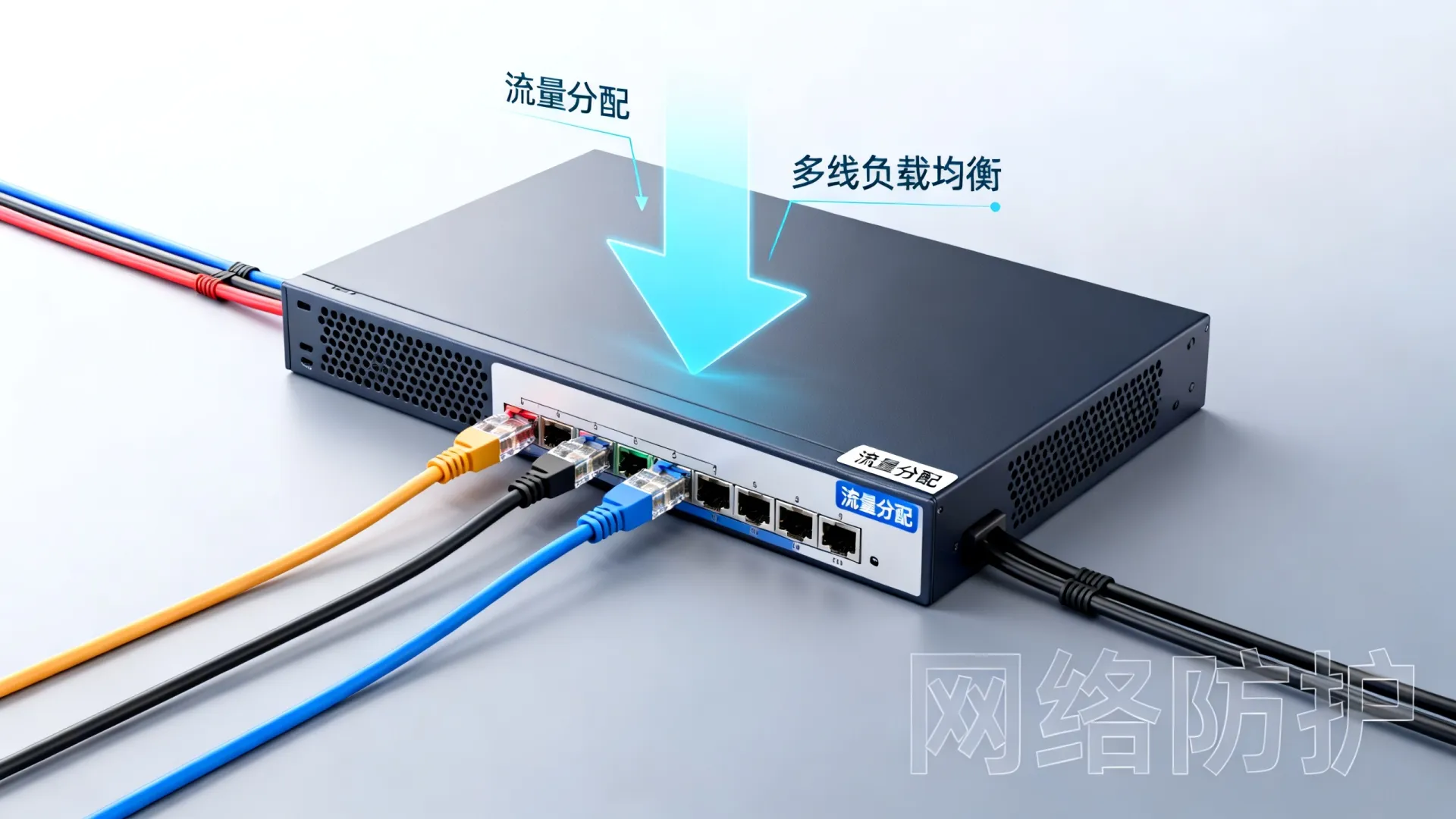 防火墙多线负载均衡