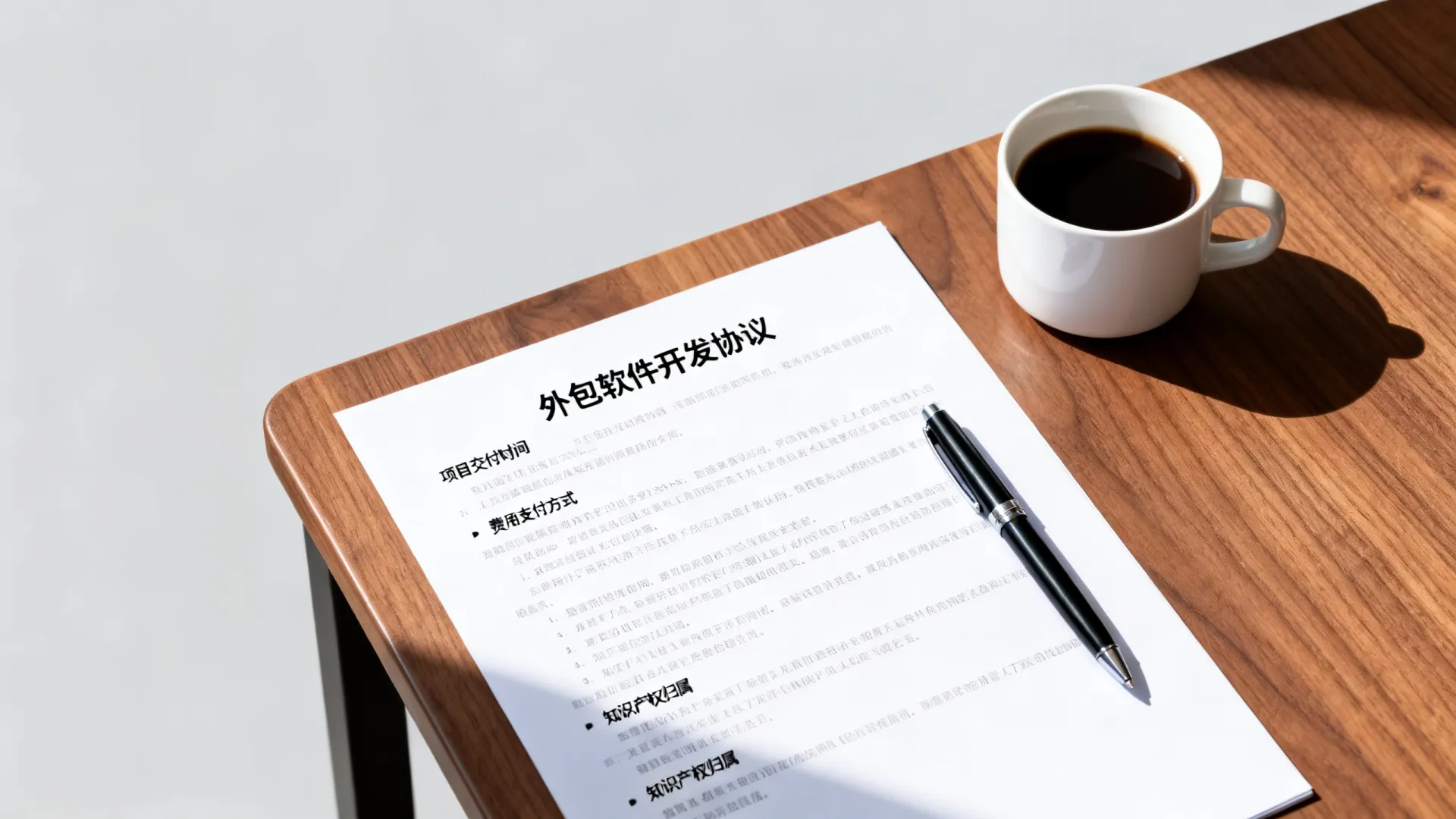 外包软件开发协议签订前注意事项?合同范本避坑指南 外包软件开发协议签订前注意事项?合同范本避坑指南