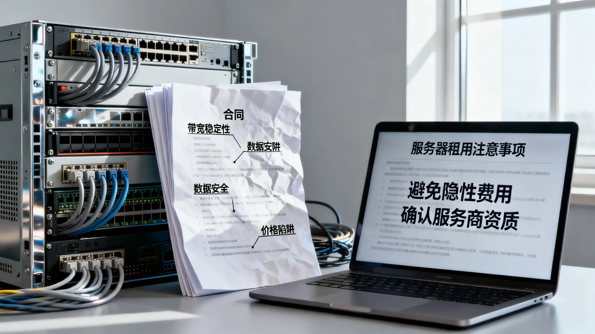 服务器租用要注意什么