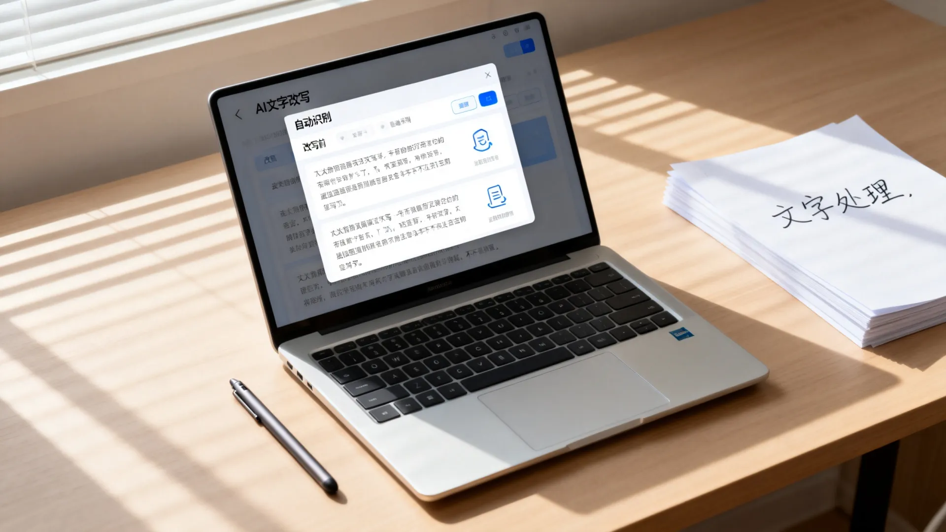 ai怎么自动识别更改文字