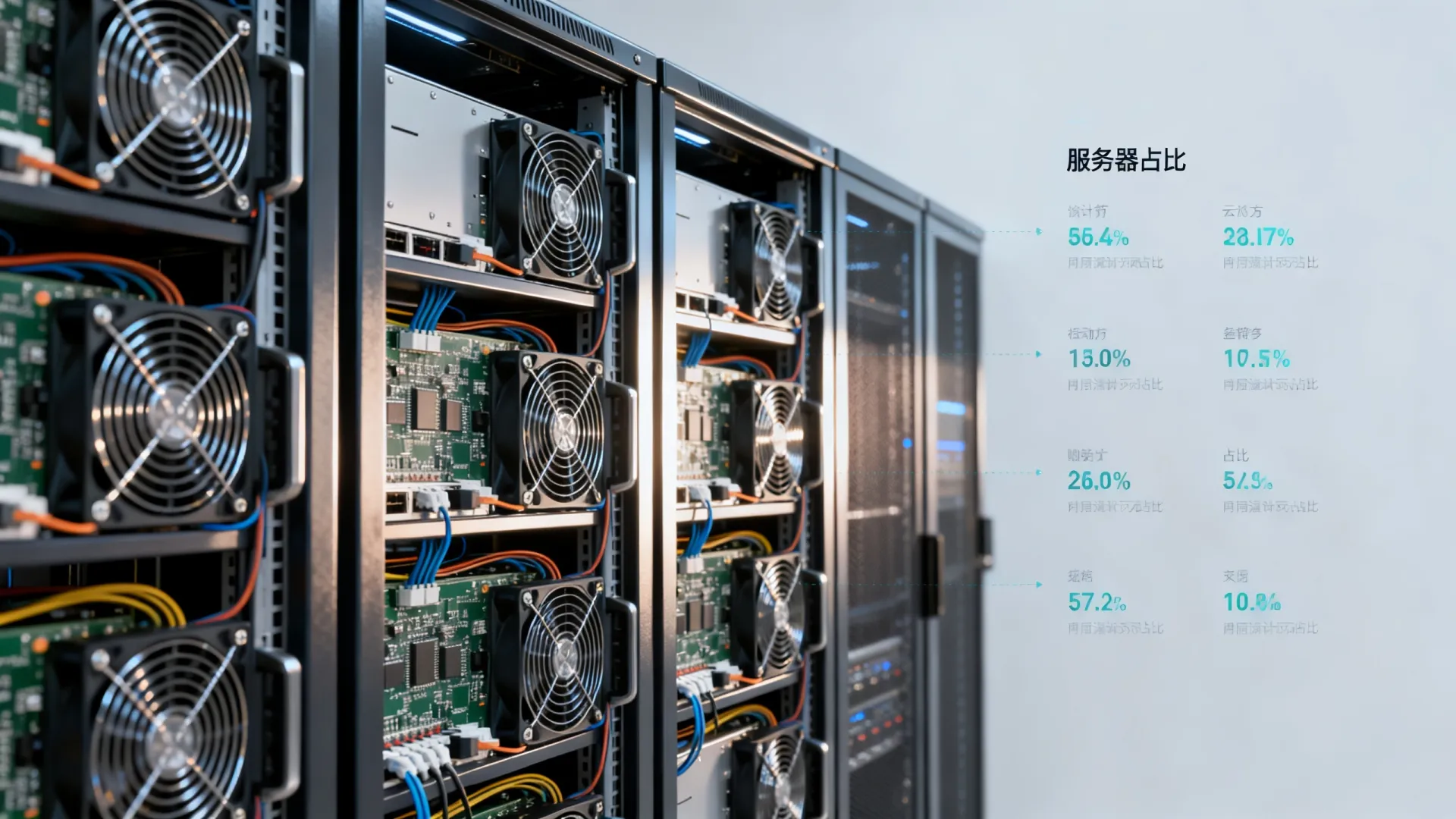 服务器在云计算产业中的比重 服务器在云计算产业中的比重