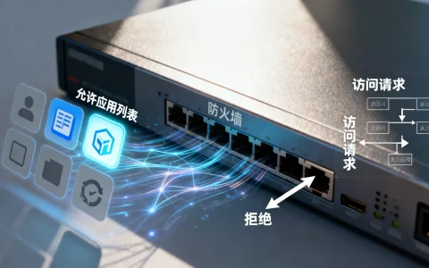 防火墙修改为何能组织所有未在允许应用访问？