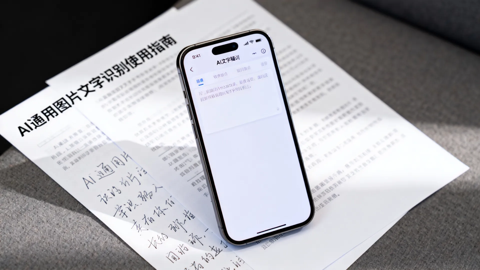 ai通用图片文字识别 ai通用图片文字识别