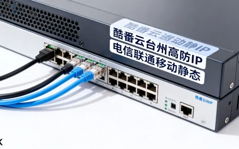酷番云台州高防IP怎么样？电信联通移动静态好用吗？
