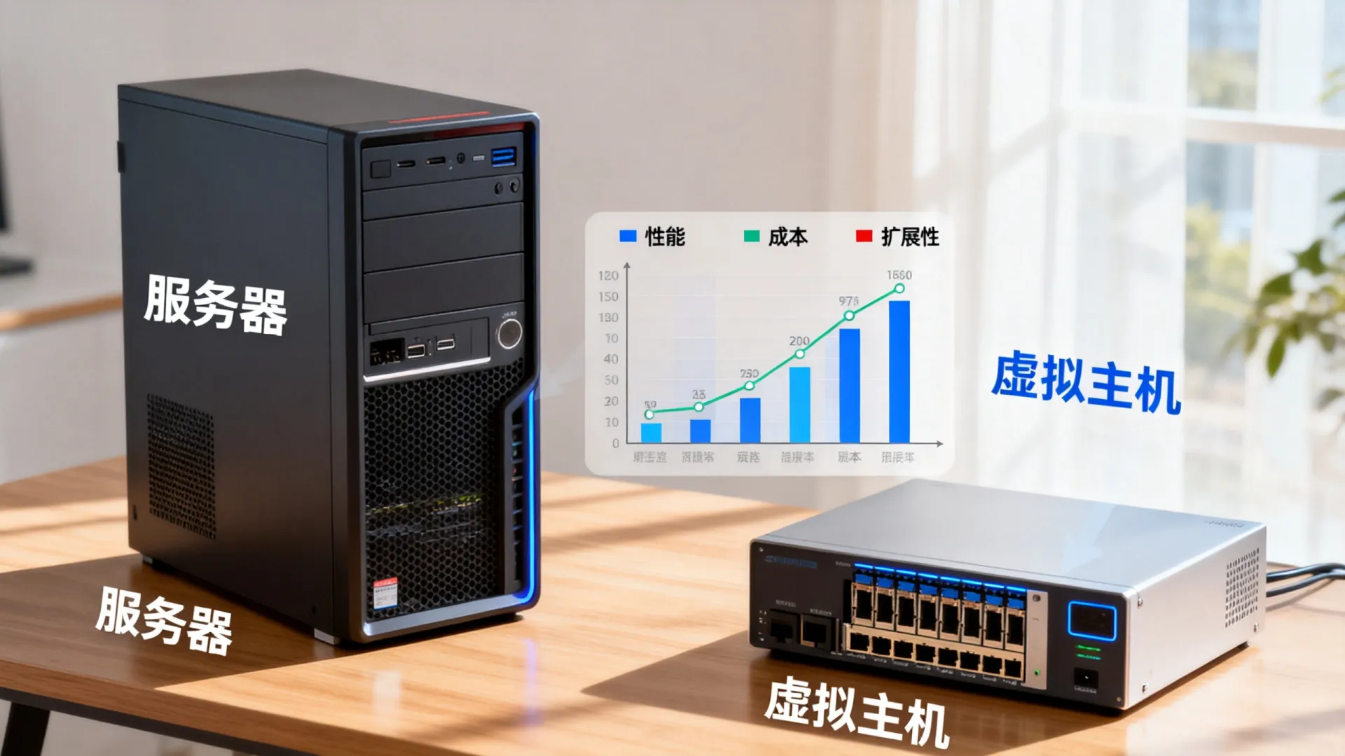 服务器和虚拟主机的优缺点 服务器和虚拟主机的优缺点