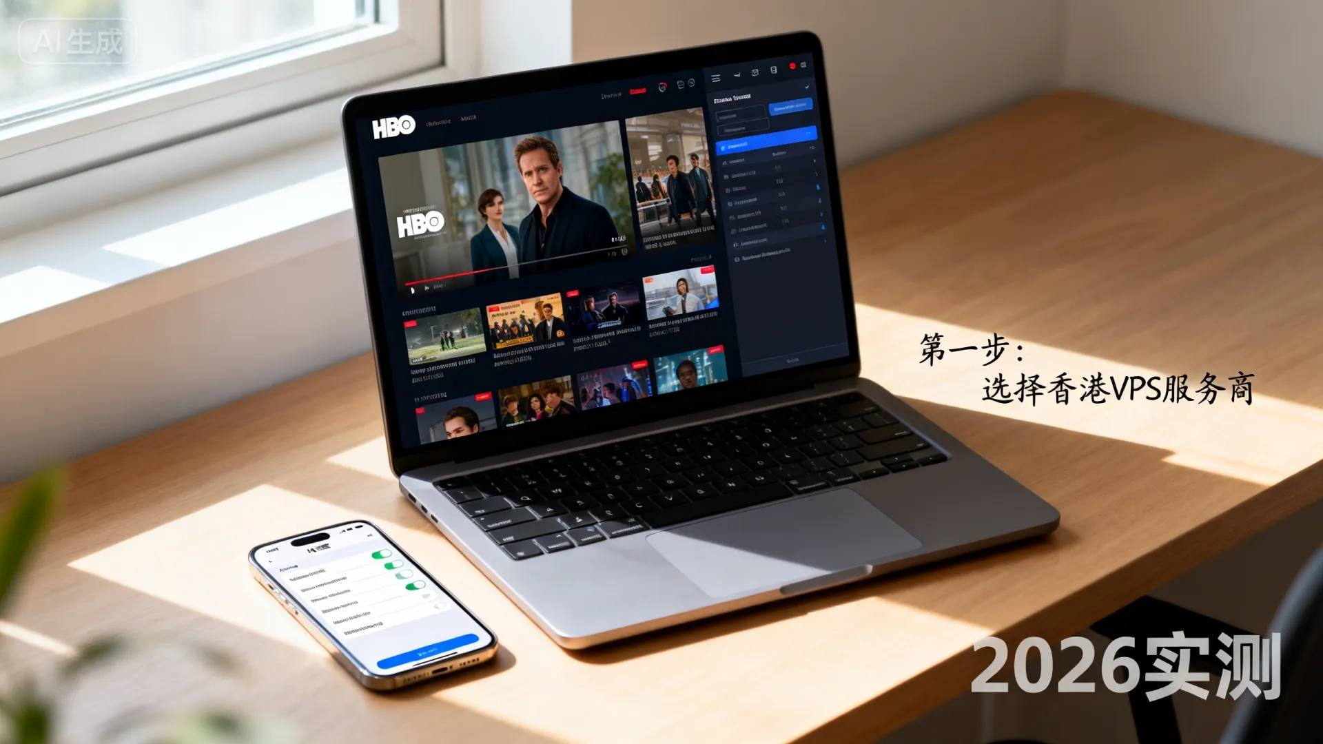 香港VPS如何解锁HBO?2026实测效果与教程全解析 香港VPS如何解锁HBO?2026实测效果与教程全解析