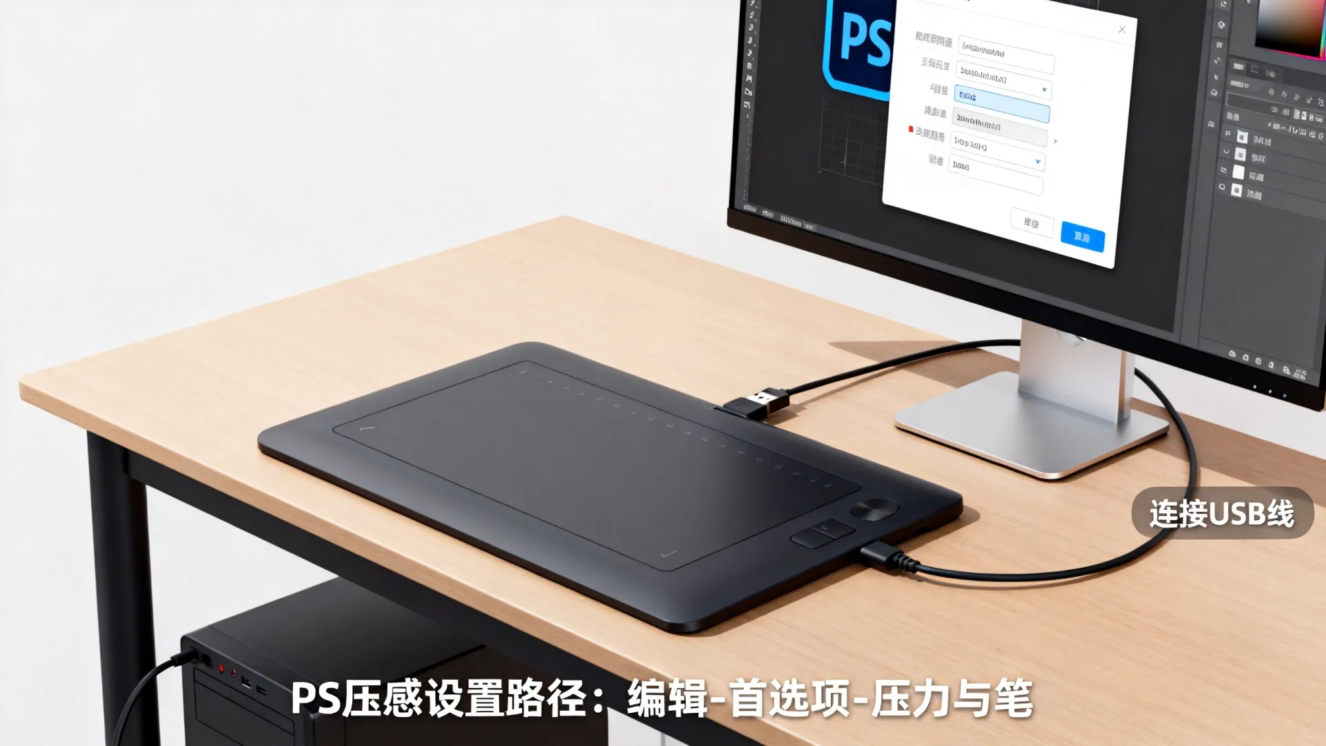 电脑手感怎么用ps 电脑手感怎么用ps