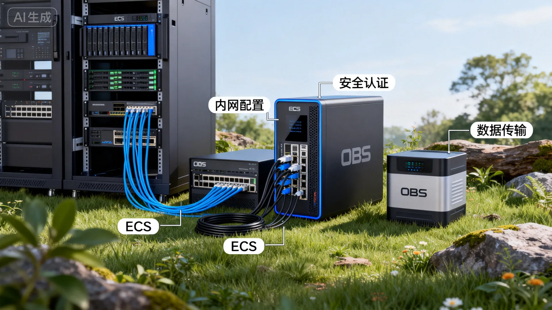 如何在ECS服务器上通过内网安全高效访问OBS对象存储服务？