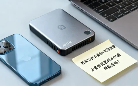 独家52折云备份+双倍流量，手慢无？| 云备份优惠码2026最新能用吗？