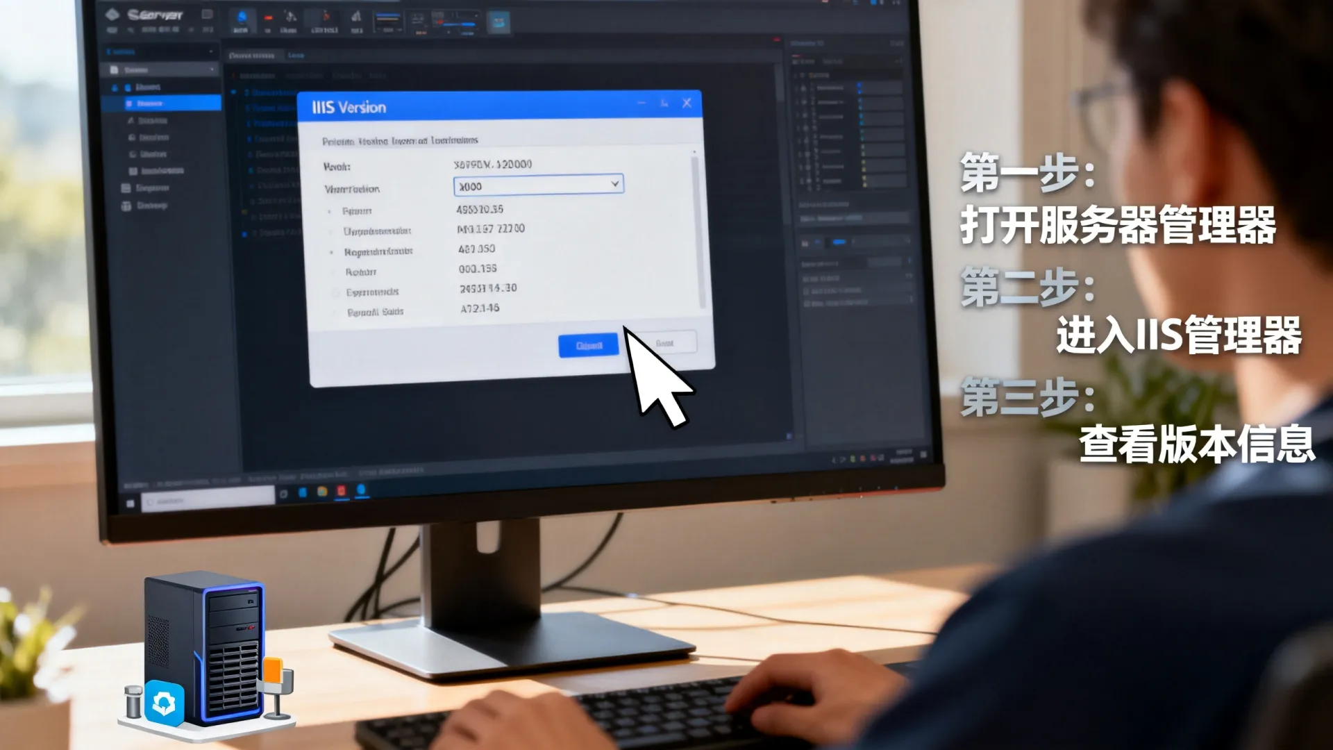如何查看服务器IIS版本