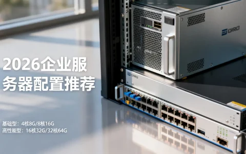 服务器租用价格多少？2026年企业服务器配置推荐