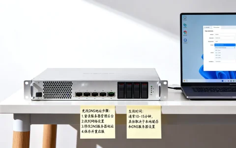 服务器怎么更改dns地址？服务器修改dns后多久生效？