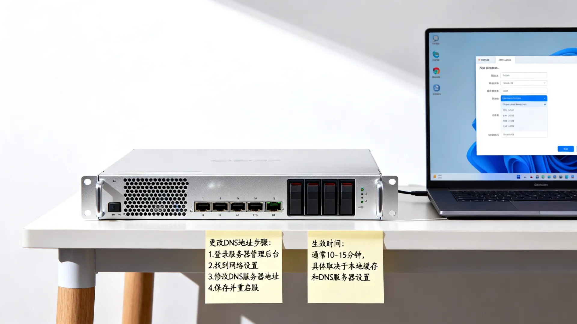 服务器更改dns地址 服务器更改dns地址