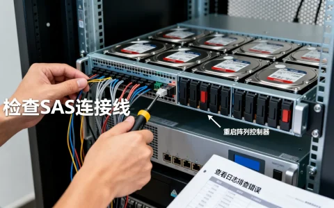 服务器找不到磁盘阵列怎么办？服务器磁盘阵列故障解决方法