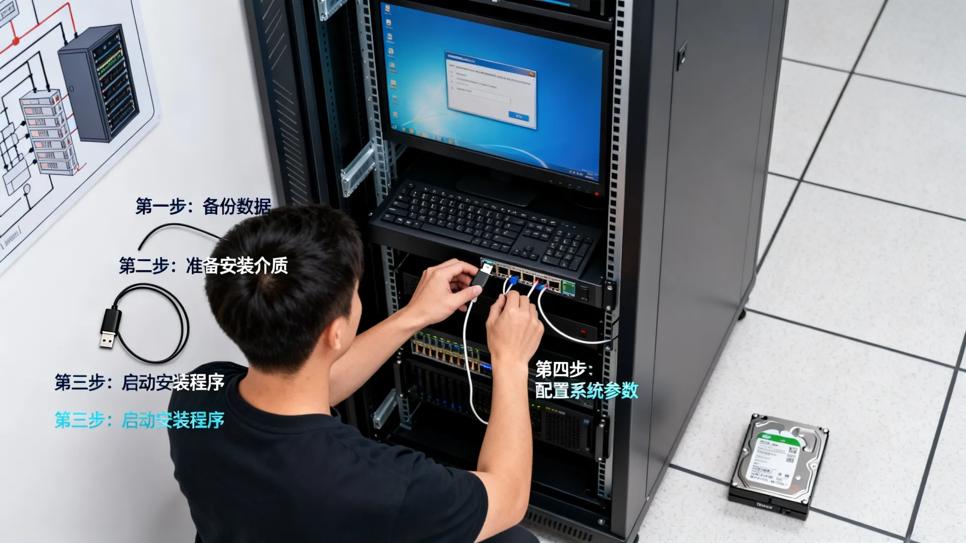 服务器更换系统教程 服务器更换系统教程