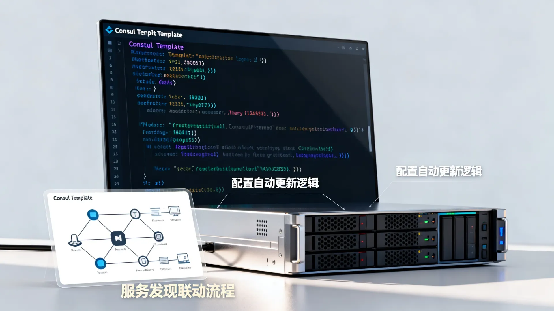 Consul Template如何实现配置自动更新?服务发现联动技巧详解 Consul Template如何实现配置自动更新