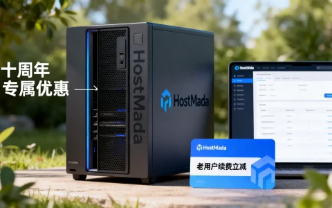 HostMada十周年团购值得买吗？HostMada十周年老用户续费优惠力度
