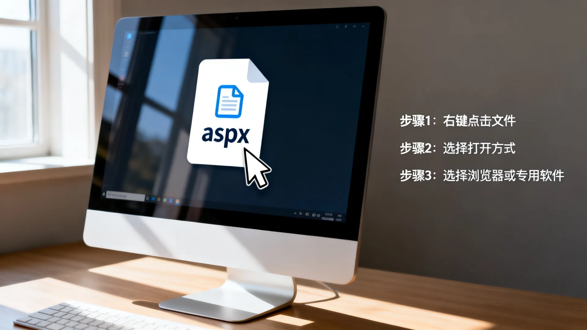 aspx文件打开方法 aspx文件打开方法