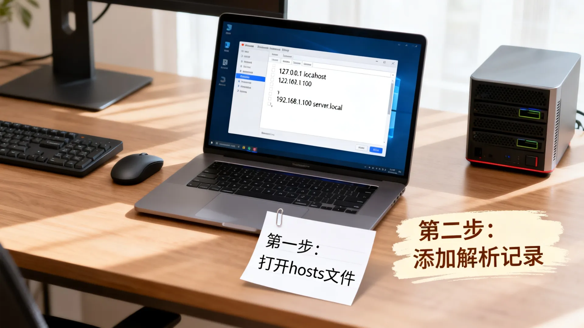 如何正确配置服务器本地域名解析?详细步骤解析,本地hosts设置指南 如何正确配置服务器本地域名解析