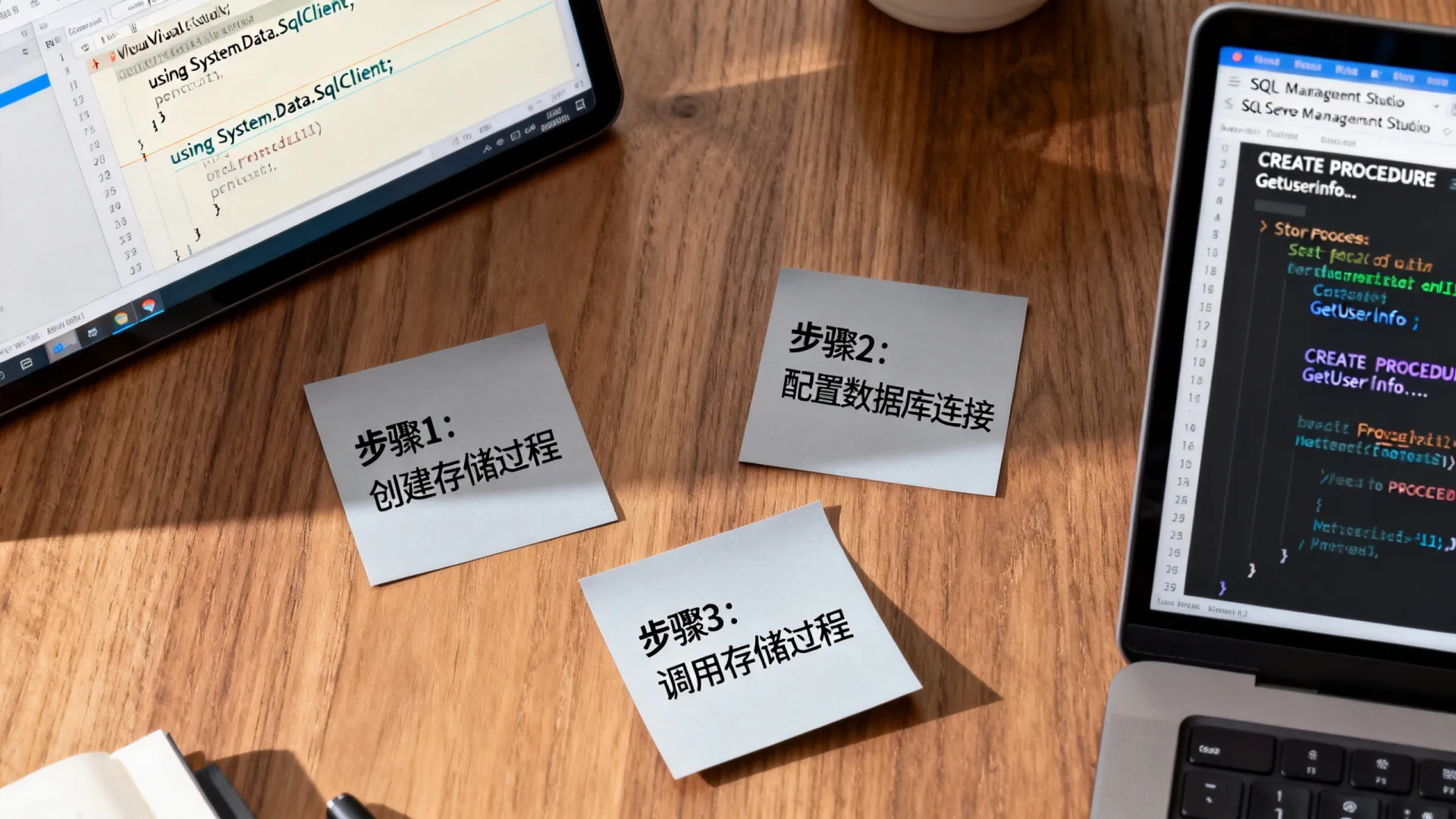 ASP.NET如何调用存储过程?步骤详解与实战教程 NET如何调用存储过程