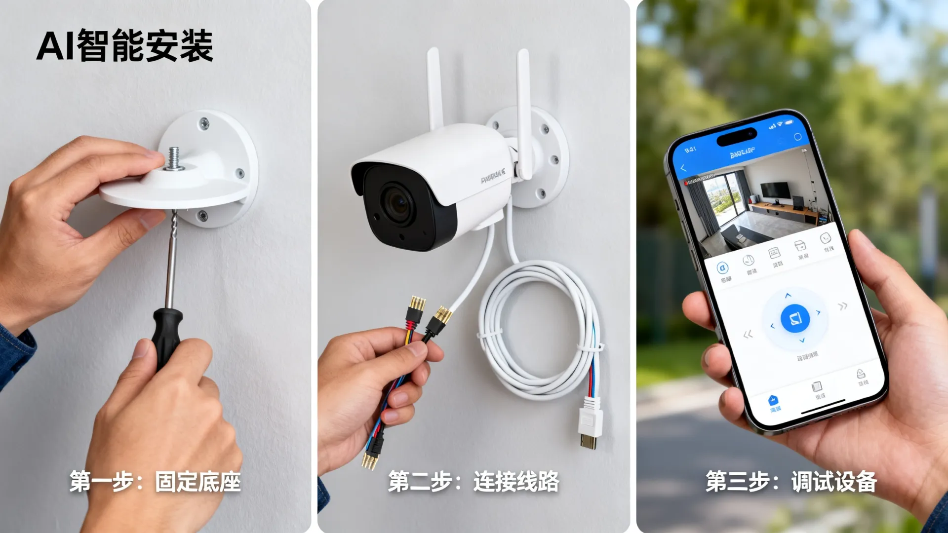 ai智能监控怎么安装 ai智能监控怎么安装