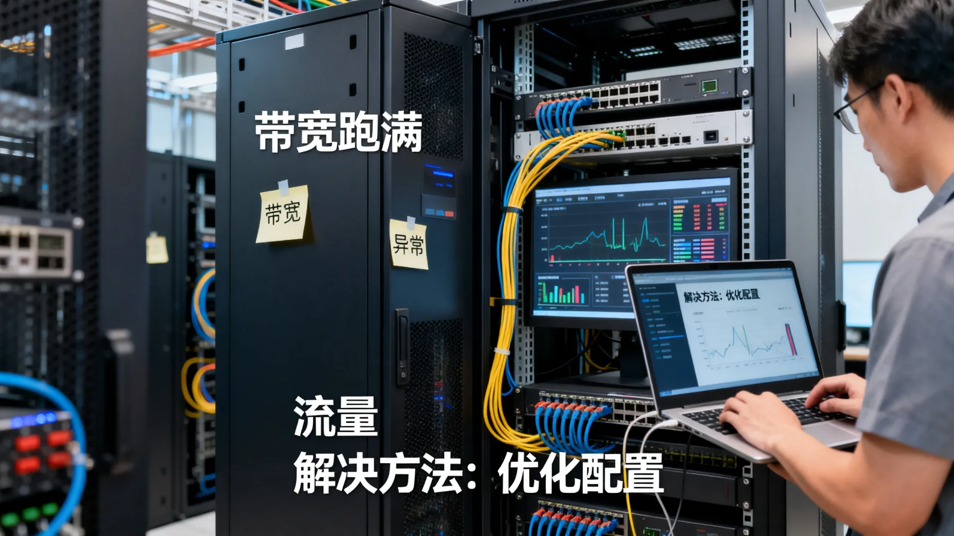 服务器带宽跑满了怎么办? 服务器带宽跑满了怎么办