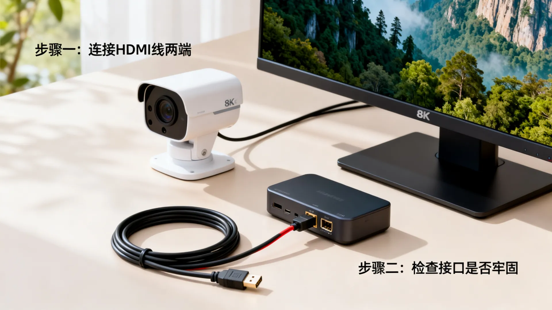 监控摄像头怎么连接显示屏 监控摄像头怎么连接显示屏