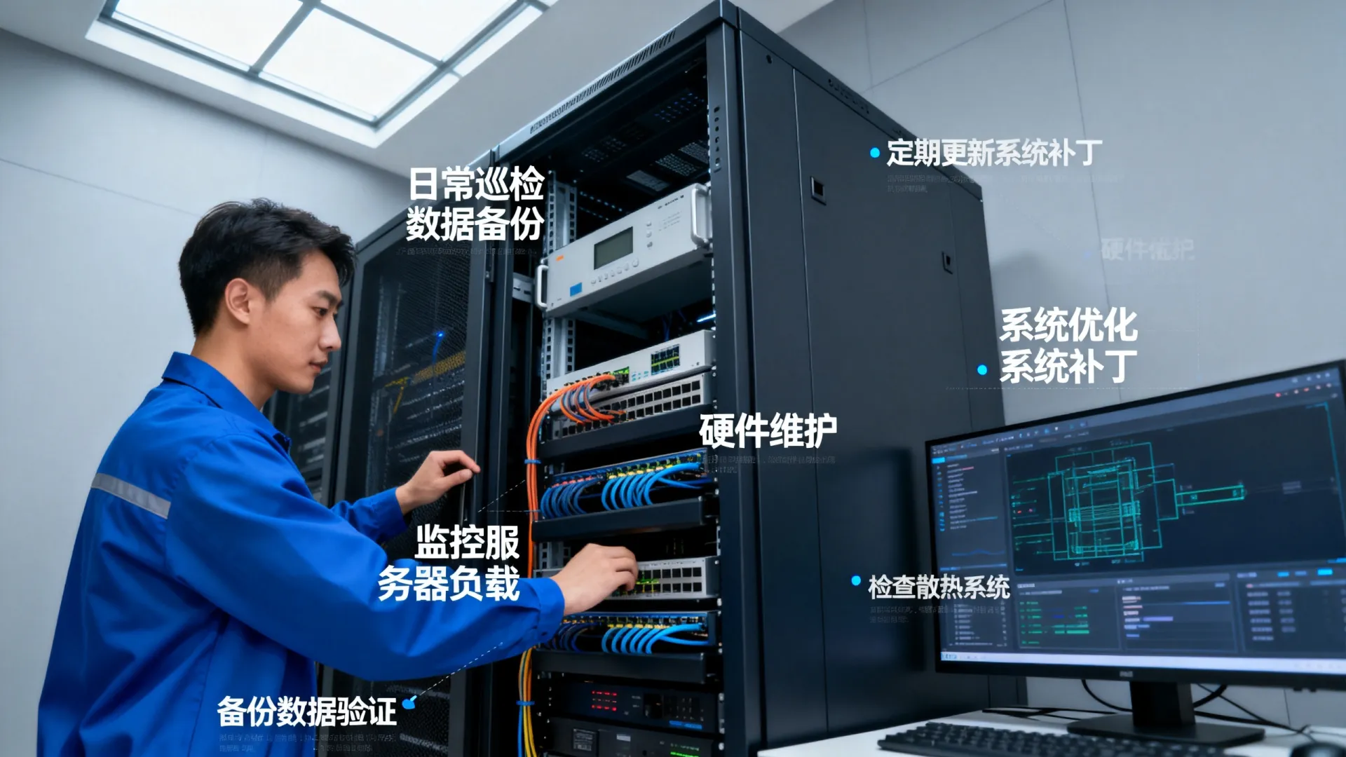 服务器在平时的管理中应该做哪些工作 服务器在平时的管理中应该做哪些工作