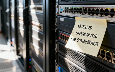 服务器域名迁移后百度多久收录？加速收录方法及重定向配置指南