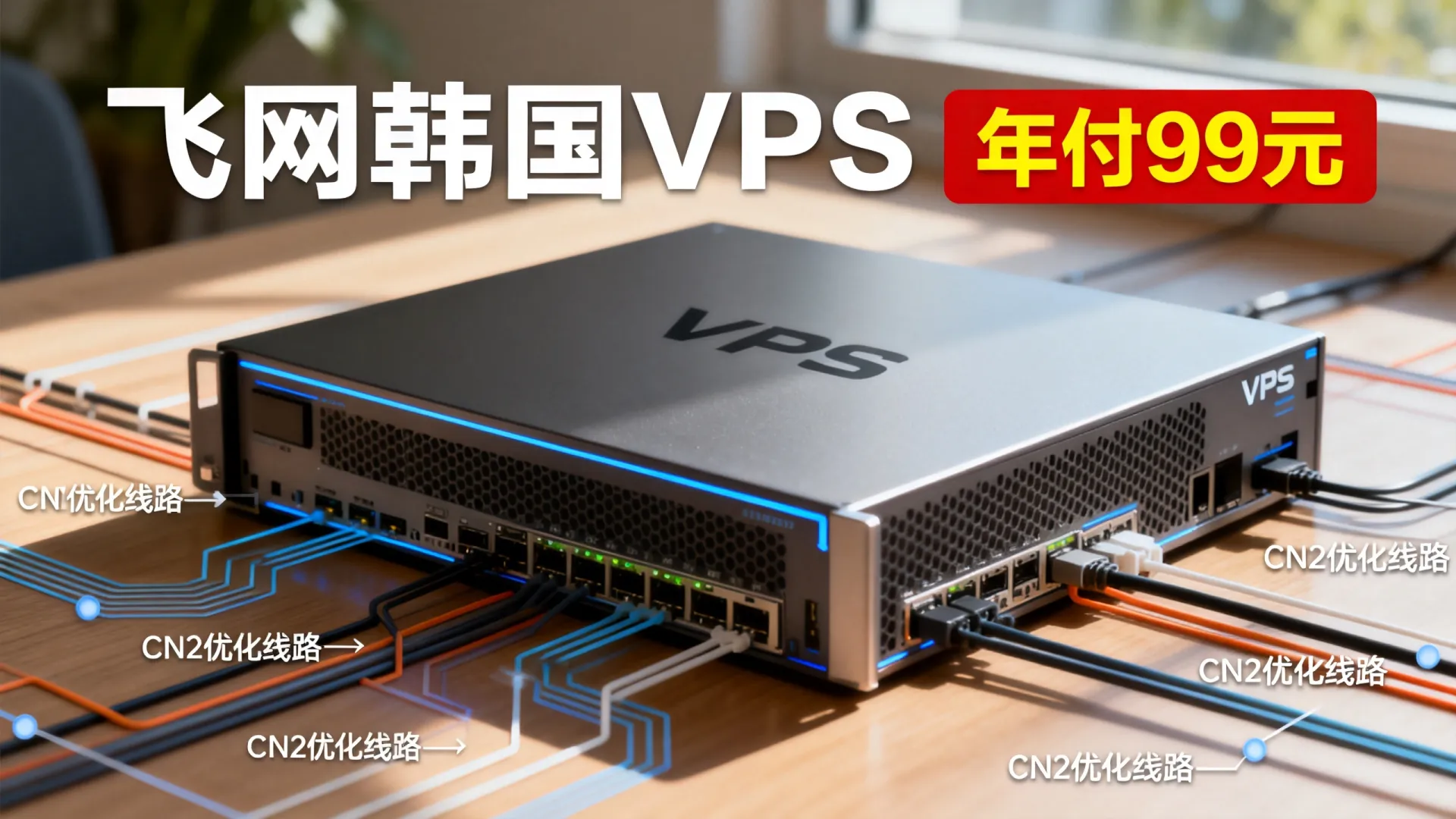 飞网韩国VPS年付99元,CN2优化 飞网韩国VPS年付99元