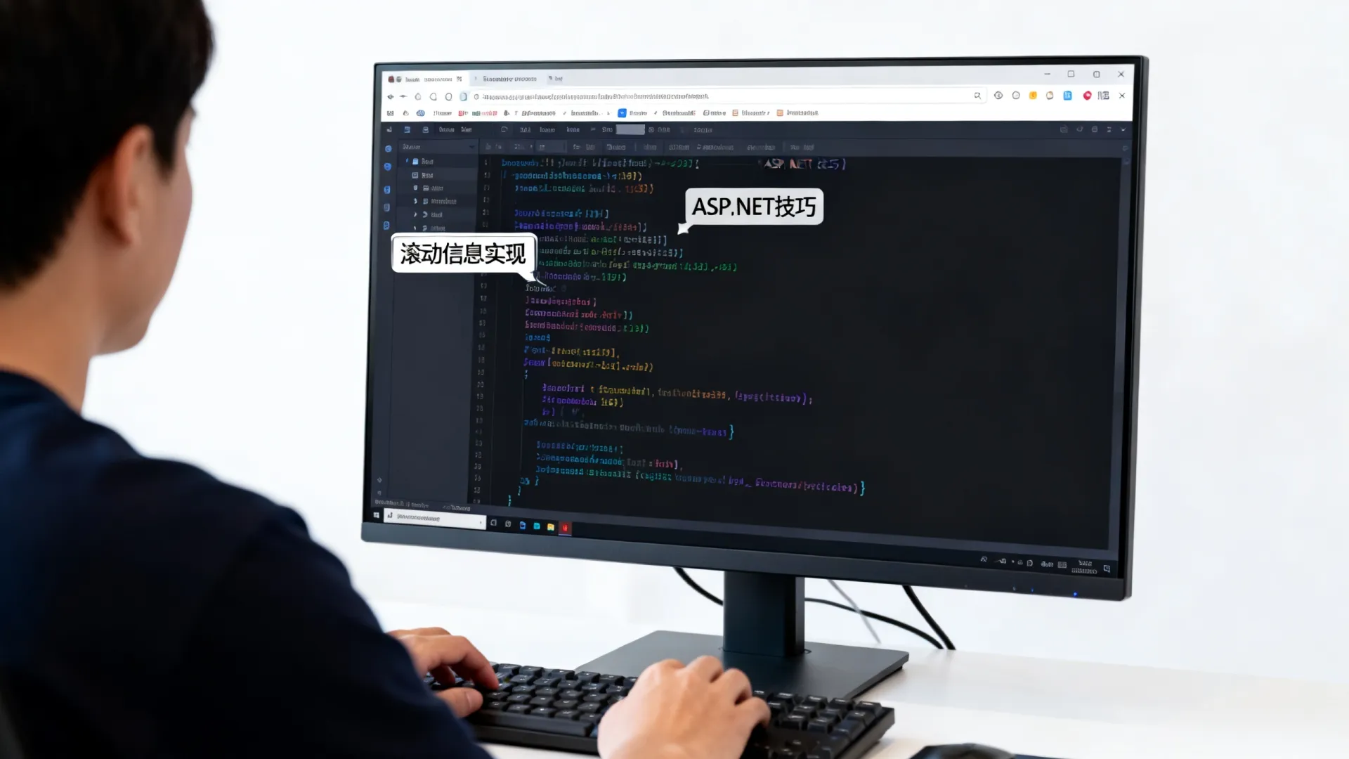 如何实现ASPX页面滚动信息?高效ASP.NET技巧分享 如何实现ASPX页面滚动信息?高效ASP.NET技巧分享
