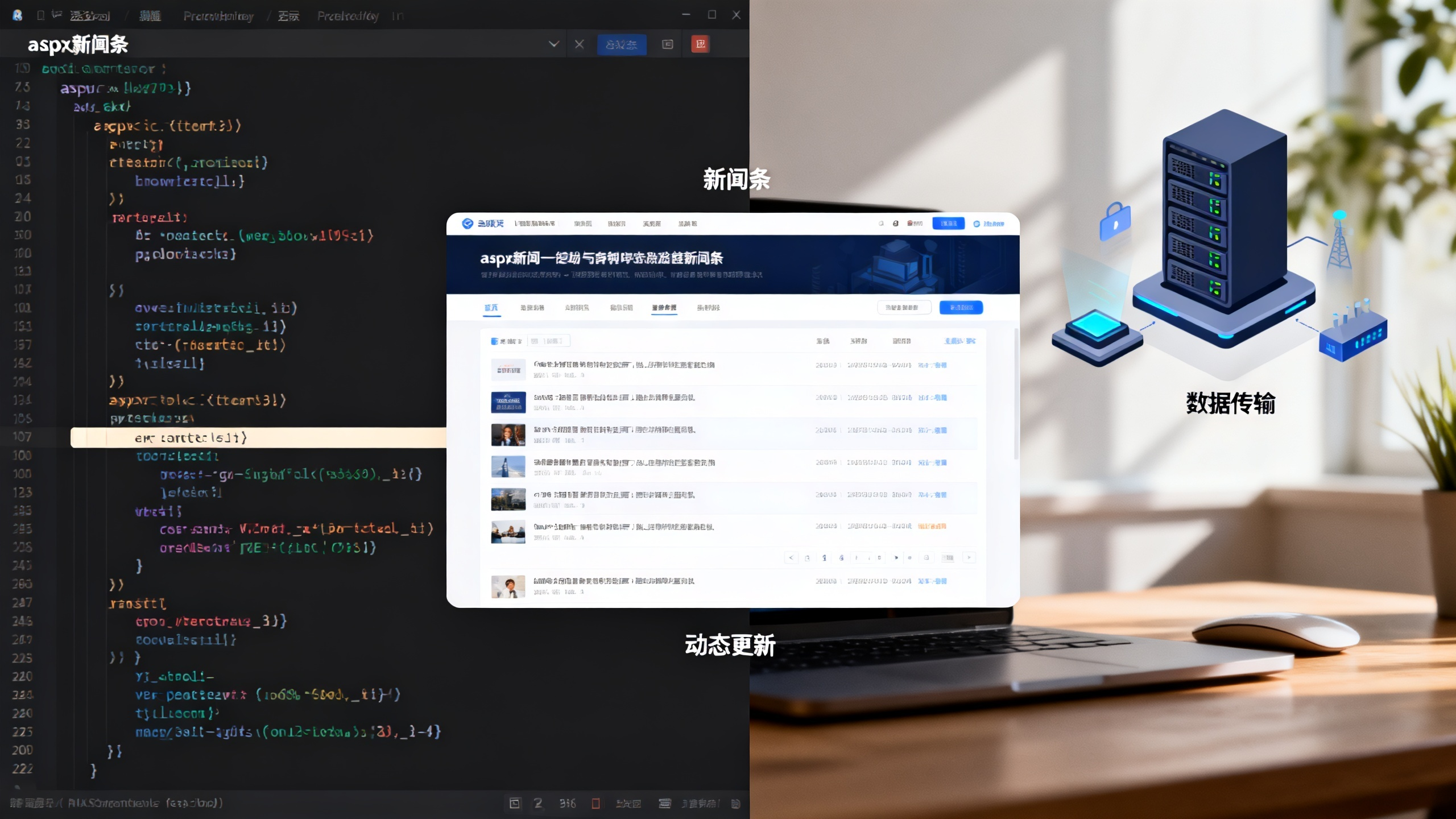 aspx新闻条代码 aspx新闻条代码
