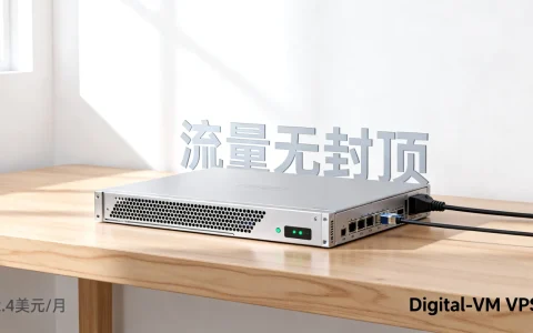 Digital-VM VPS怎么样？2.4美元流量无封顶值得买吗？