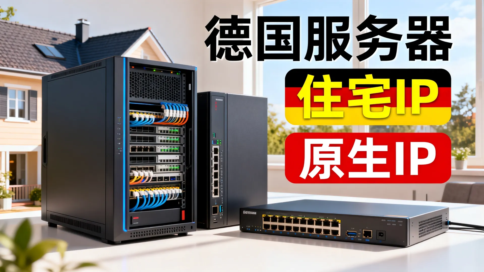 新春特惠 德国服务器住宅IP 德国原生ip - AMD EPYC 9004,流量无封顶 新春特惠 德国服务器住宅IP 德国原生ip