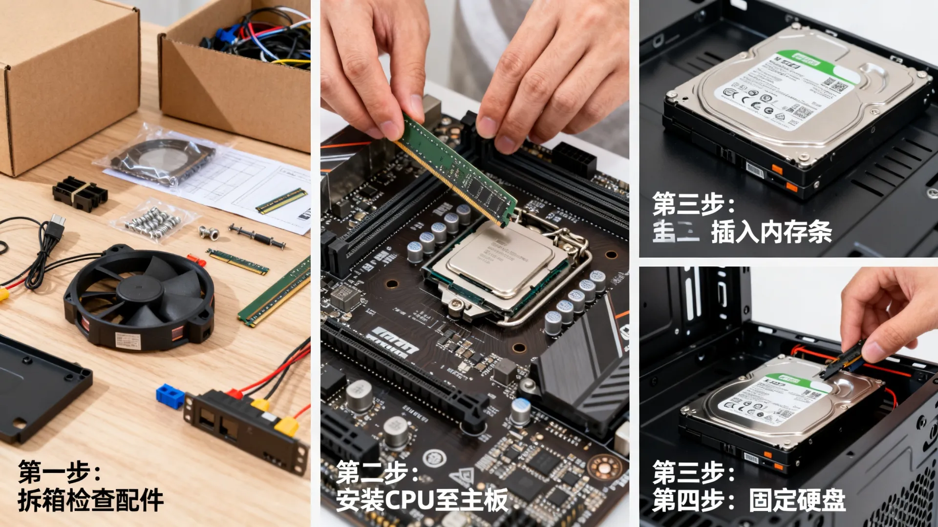 手搓电脑教程图解图片