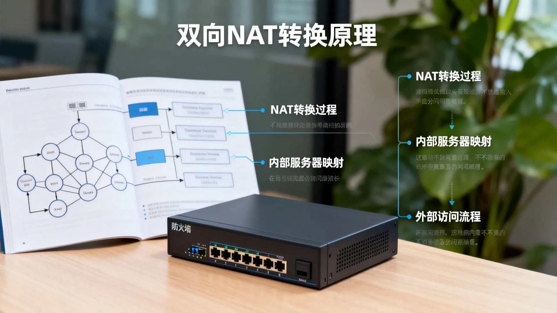 防火墙双向nat转换