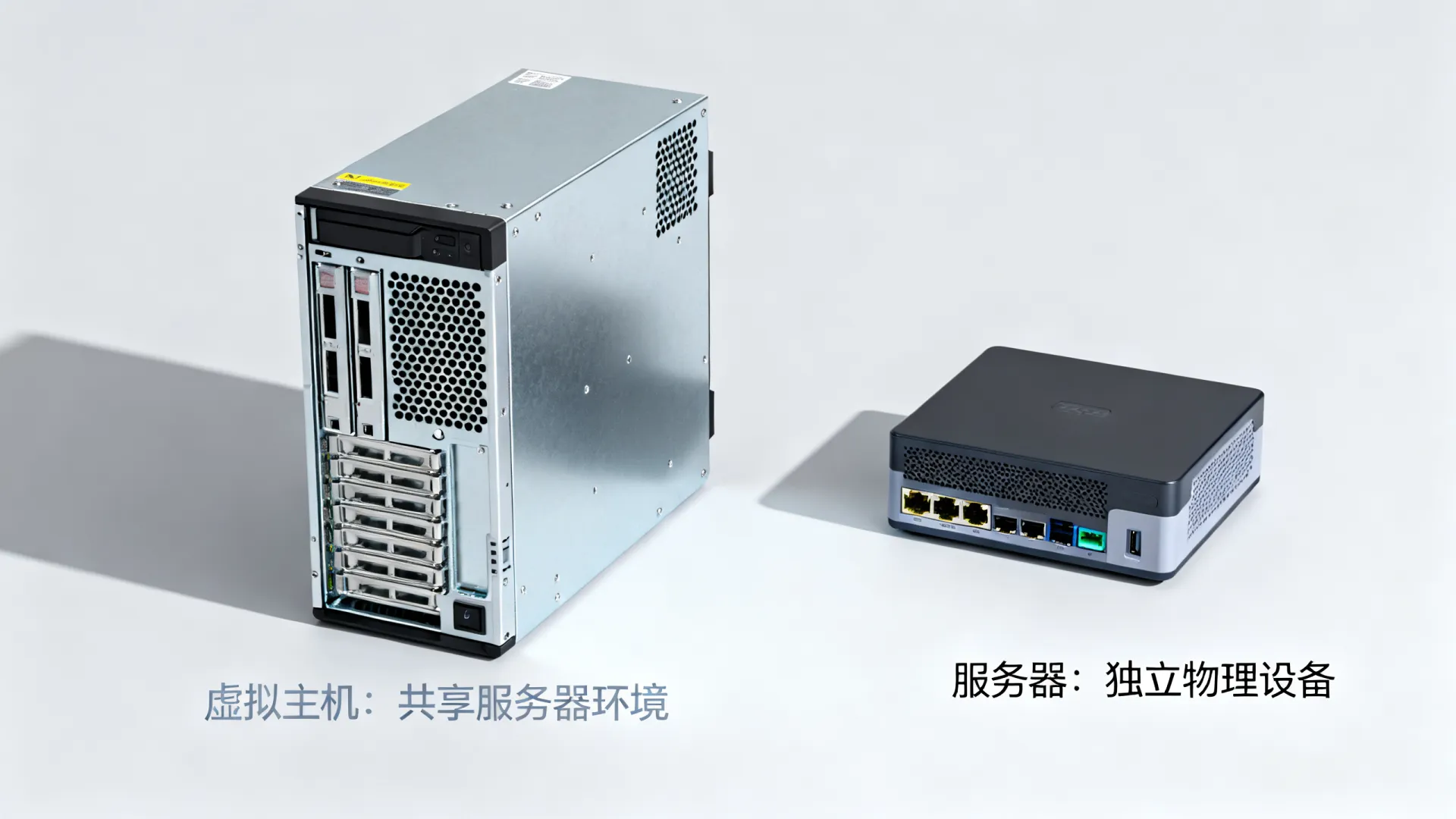 服务器和虚拟主机的区别在哪里 服务器和虚拟主机的区别在哪里