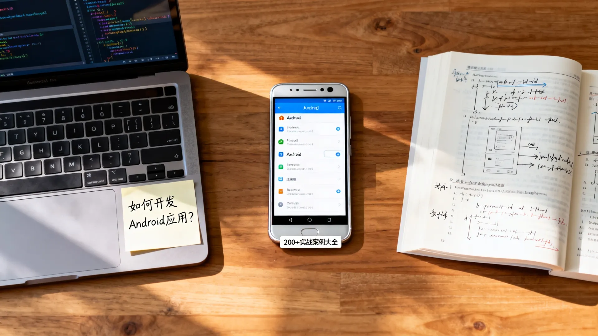 如何开发Android应用?| 200+实战案例大全 如何开发Android应用