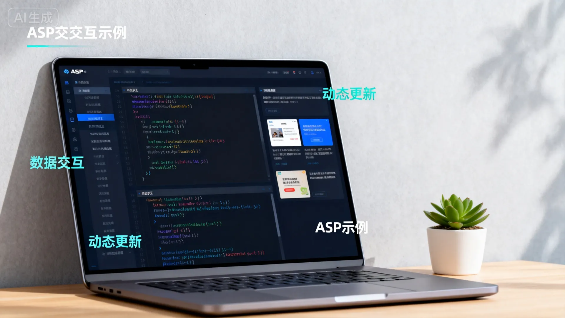 asp交互示例