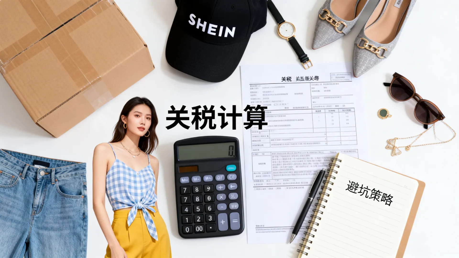 跨境电商关税指南,SHEIN购物会被税吗?详解计算与避坑策略 SHEIN购物会被税吗