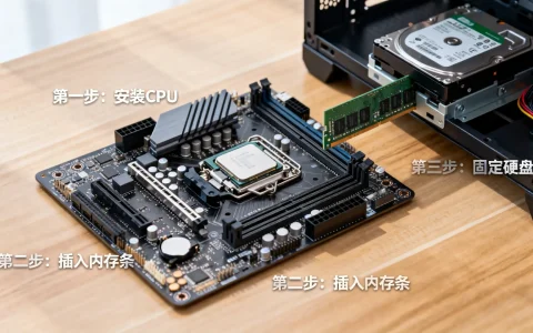 手搓电脑高清教程图片哪里找，新手怎么装机步骤图解