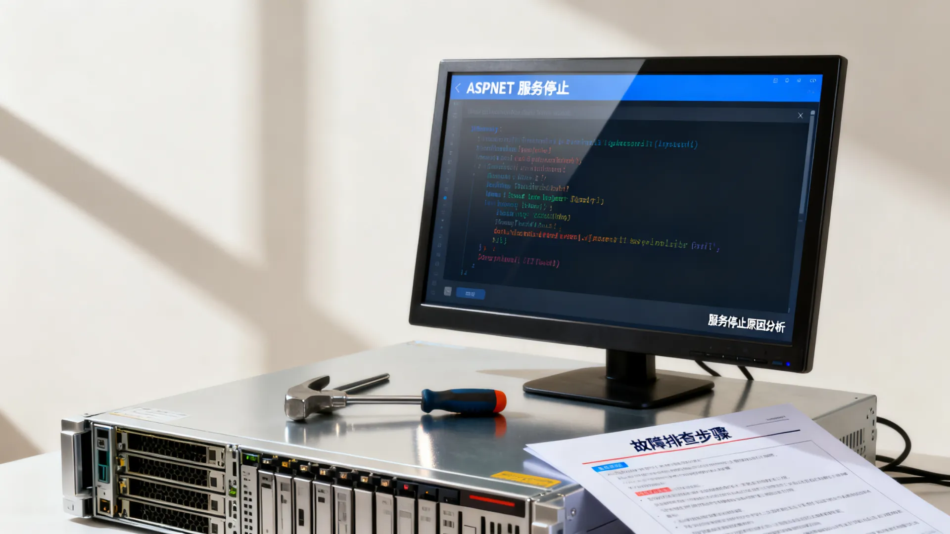 为什么ASP.NET停止运行?如何解决ASP.NET服务停止问题 NET服务停止问题