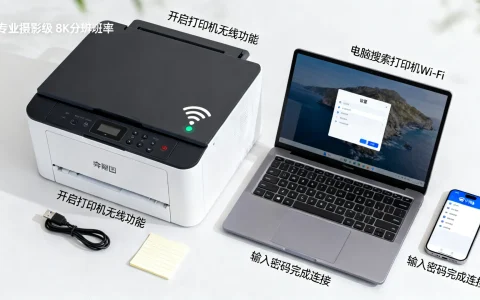 奔图打印机怎么和电脑无线连接，连接不上怎么办？