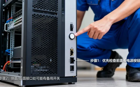 服务器的开关在哪？服务器开关位置找不到怎么办