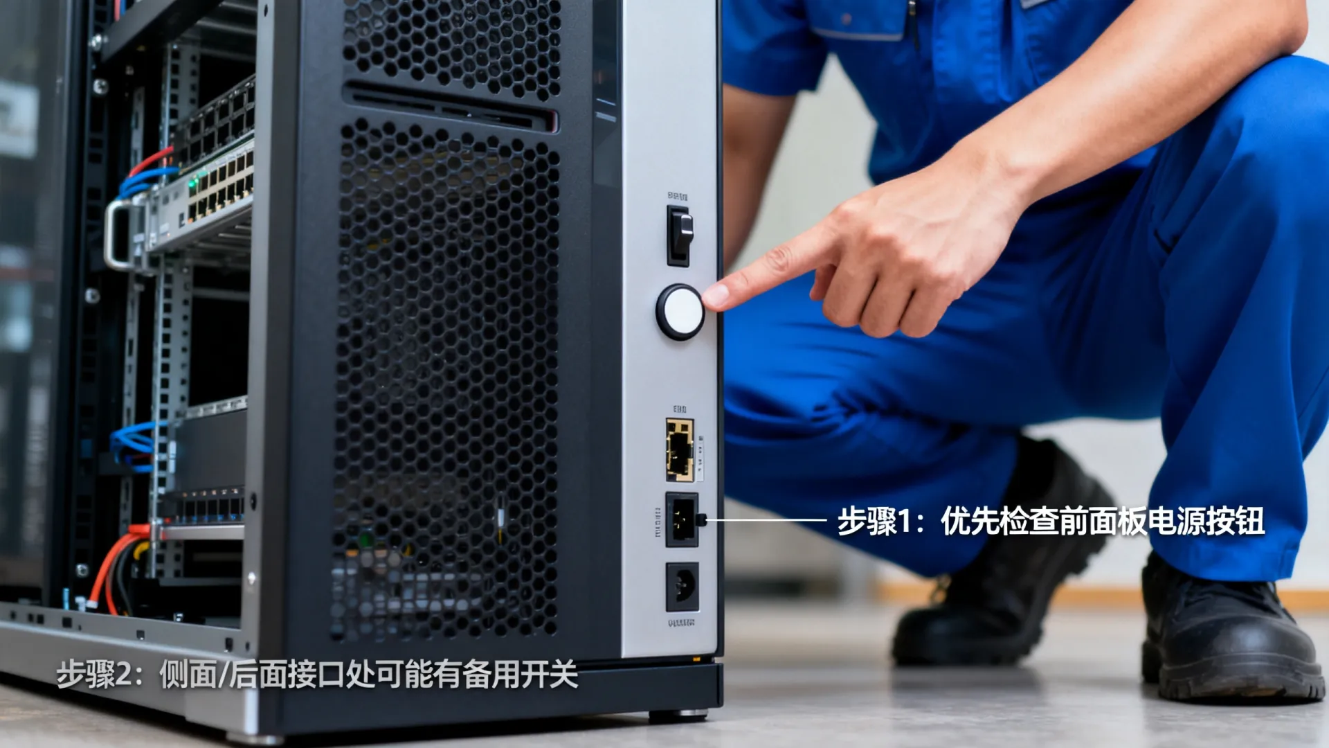 服务器的开关在哪