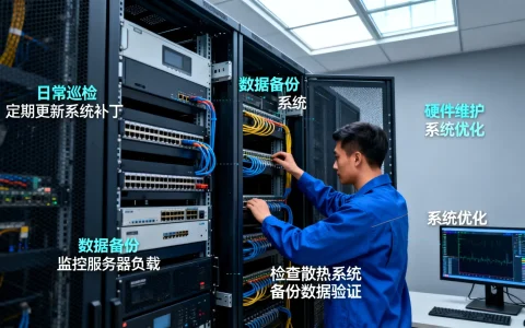 日常服务器管理涉及哪些关键任务与注意事项？