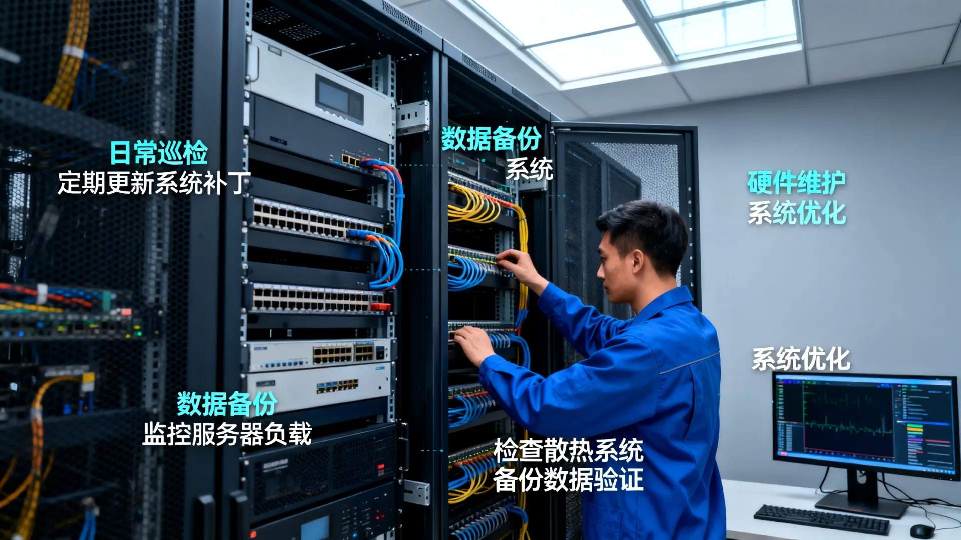 服务器在平时的管理中应该做哪些工作 服务器在平时的管理中应该做哪些工作