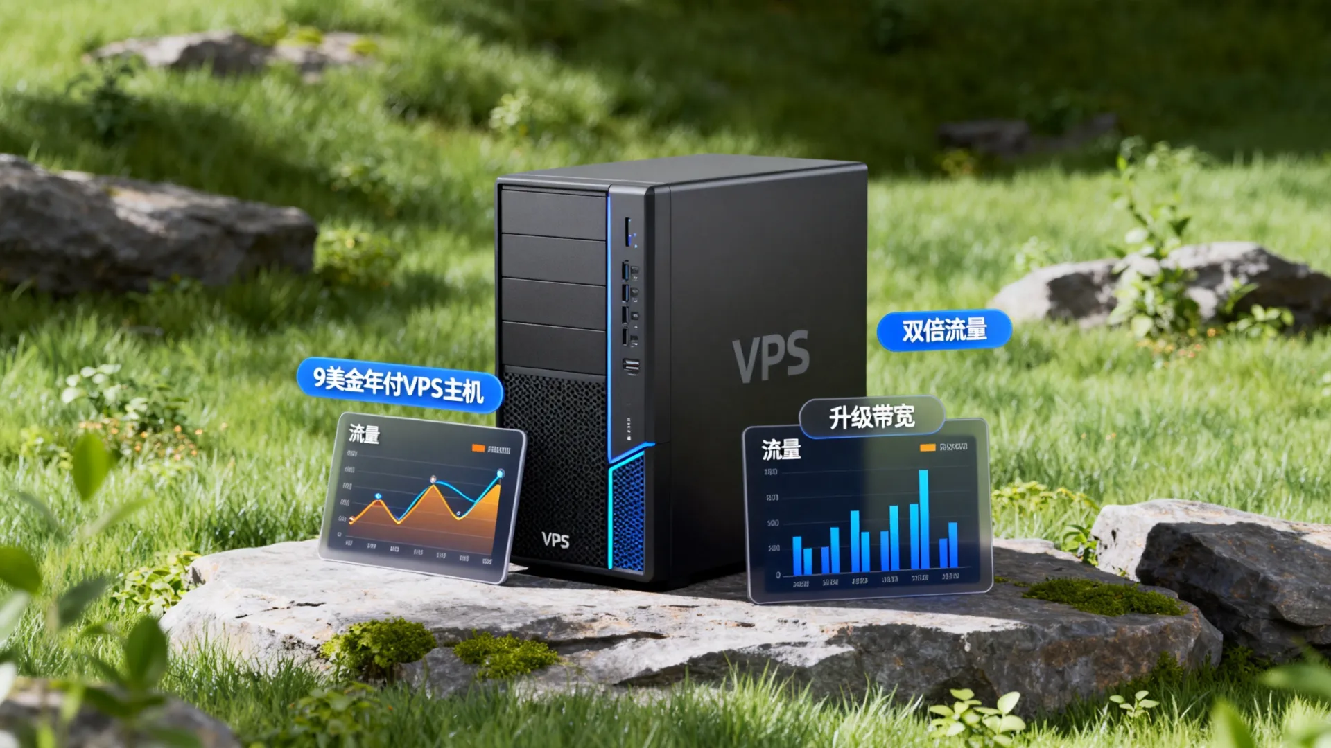 HostDare 元旦新年年付VPS主机9美金且赠送双倍流量和升级带宽 - VPS评测 - 国外VPS,国外VPS商家,评测及优惠 HostDare 元旦新年年付VPS主机9美金且赠送双倍流量和升级带宽 - VPS评测 - 国外VPS,国外VPS商家,评测及优惠